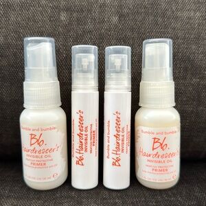 Bumble and Bumble Bb Hairdresser's Invisible Oil Primer 4 piece travel bundle